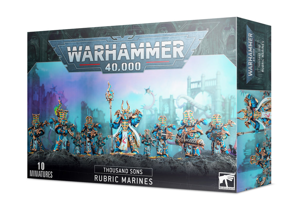 Warhammer 40,000 - Thousand Sons - Rubric Marines