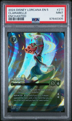 Clarabelle - Light on Her Hooves (Enchanted) (211/204) [Shimmering Skies] PSA 9 [97640305]