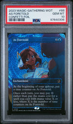 As Foretold (Anime Borderless) (Confetti Foil) #88 PSA 10 [97640306]