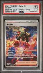 Kieran (218/167) [Scarlet & Violet: Twilight Masquerade] PSA 9 [95338383]