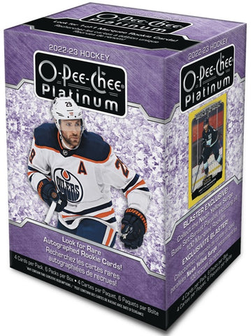 UD O-PEE-CHEE PLATINUM HOCKEY 22/23 BLASTER