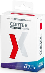 UG SLEEVES CORTEX STANDARD MATTE RED 100CT [UGD011157]