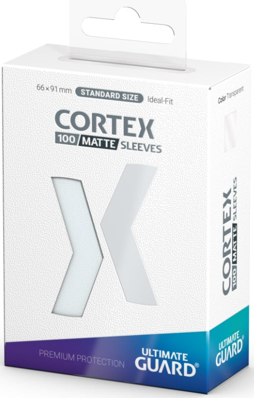 UG SLEEVES CORTEX STANDARD MATTE TRANSPARENT 100CT [UGD011186]