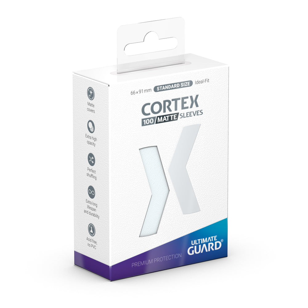 UG SLEEVES CORTEX STANDARD MATTE TRANSPARENT 100CT [UGD011186]