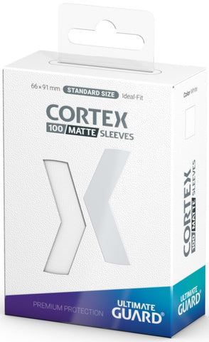 UG SLEEVES CORTEX STANDARD MATTE WHITE 100CT [UGD011156]