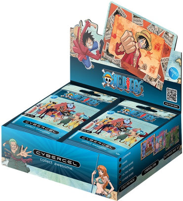 CYBERCEL ONE PIECE TRADING CARDS BOX