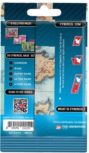 CYBERCEL ONE PIECE TRADING CARDS PACK