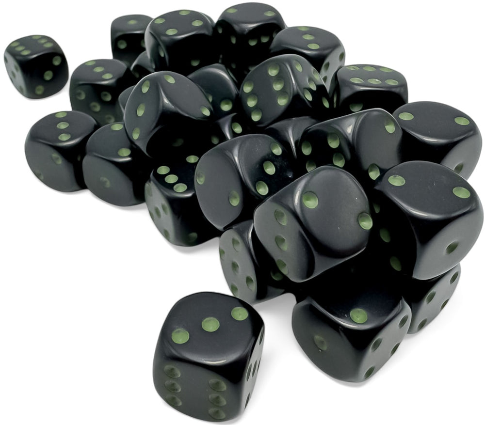 Opaque: 36D6 Black / Green [CHX25858]