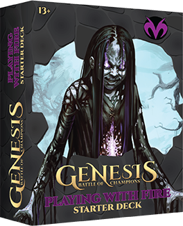 GENESIS: BATTLE OF CHAMPIONS STARTER DECK 2023 [Playing with Fire]