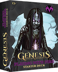 GENESIS: BATTLE OF CHAMPIONS STARTER DECK 2023 [Playing with Fire]