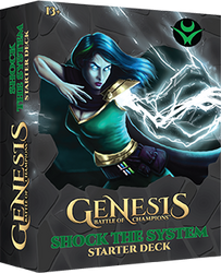 GENESIS: BATTLE OF CHAMPIONS STARTER DECK 2023 [Shock the System]