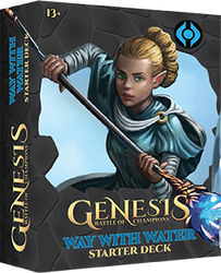 GENESIS: BATTLE OF CHAMPIONS STARTER DECK 2023 [Way with Water]