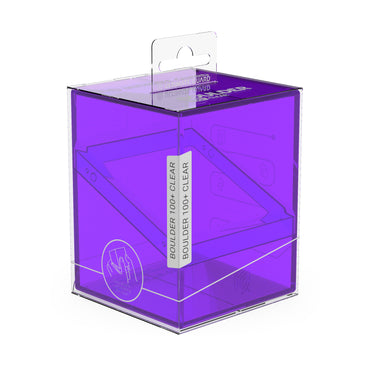 UG DECK CASE BOULDER 100+ CLEAR AMETHYST [UGD011508]