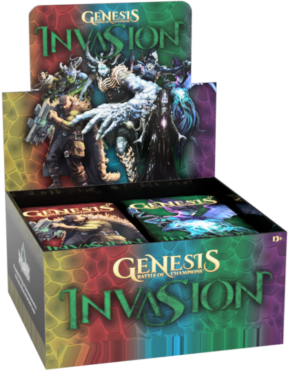 GENESIS: BATTLE OF CHAMPIONS INVASION BOOSTER BOX