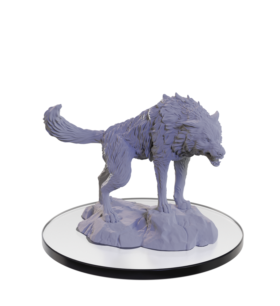 D&amp;D Minis non peints WV22 Loup Garou (72) [90674]