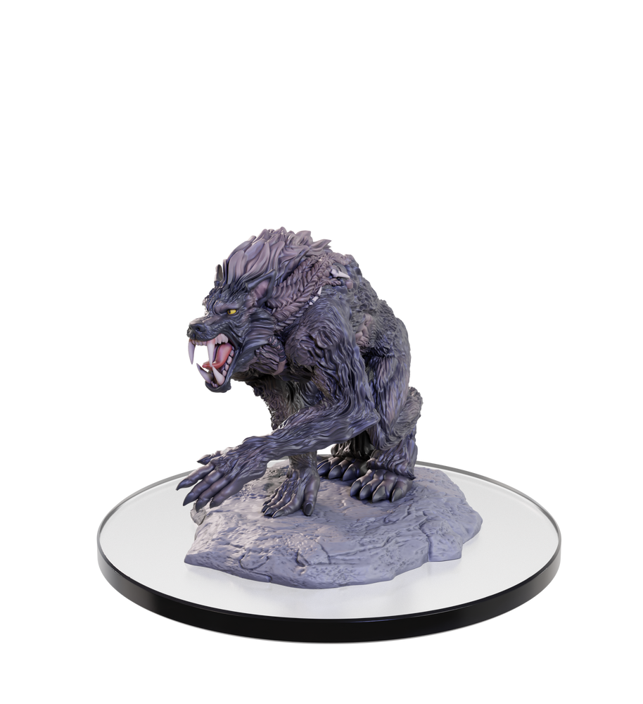 D&amp;D Minis non peints WV22 Loup Garou (72) [90674]