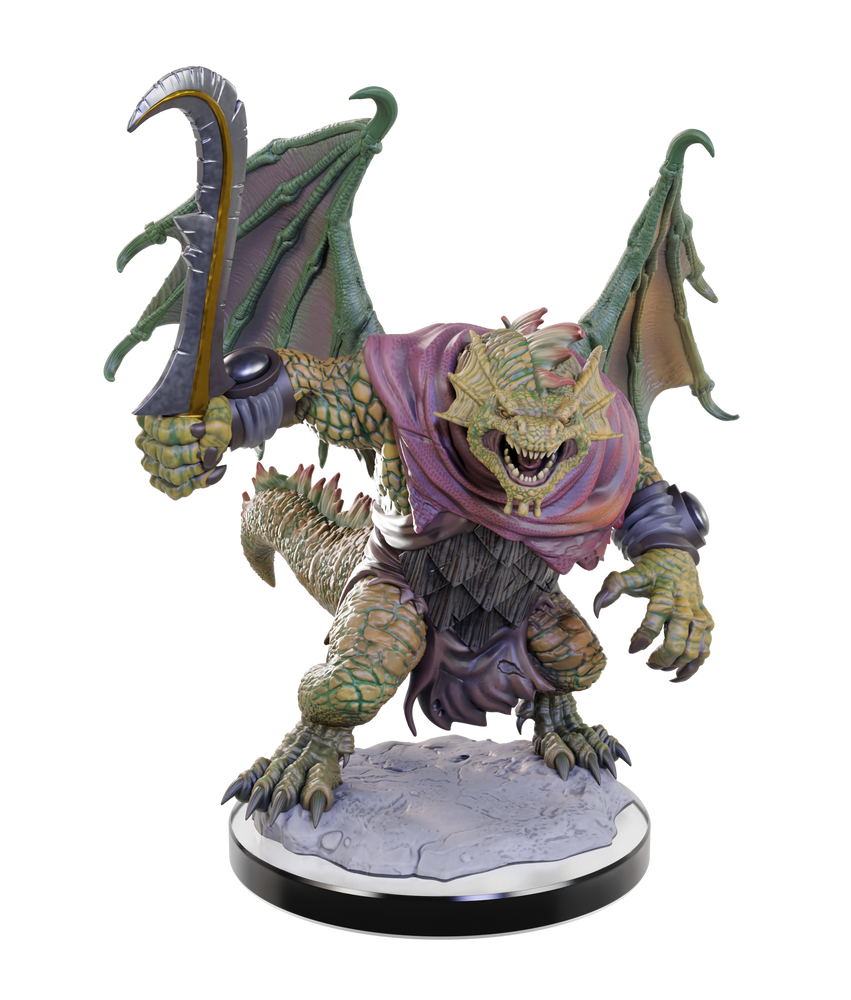 D&amp;D Minis non peints WV22 Mage/Soldat draconien (72) [90683]