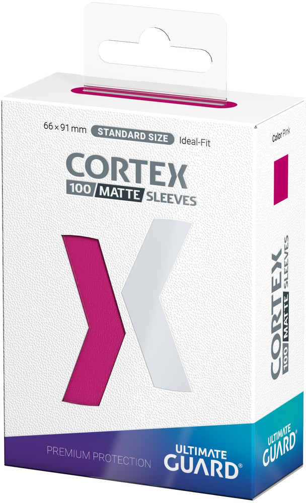 UG SLEEVES CORTEX STANDARD MATTE PINK 100CT [UGD011162]