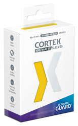 UG SLEEVES CORTEX STANDARD MATTE YELLOW 100CT [UGD011163]