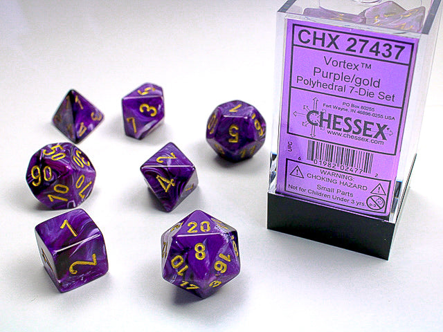 Vortex : 7Pc Violet / Or [CHX27437] 