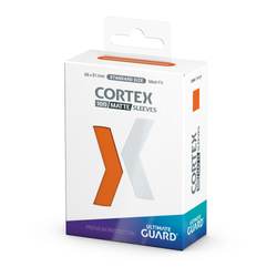 UG SLEEVES CORTEX STANDARD MATTE ORANGE 100CT [UGD011415]