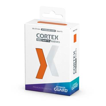 UG SLEEVES CORTEX STANDARD MATTE ORANGE 100CT [UGD011415]