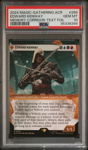 2024 Edward Kenway (Showcase) (Textured Foil) Assassin's Creed #269 PSA 10 [95338399]