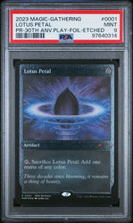 Lotus Petal (Foil Etched) [30th Anniversary Promos] PSA 9 [97640314]