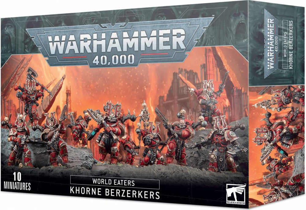 Warhammer 40,000 - World Eaters - Khorne Berzerkers