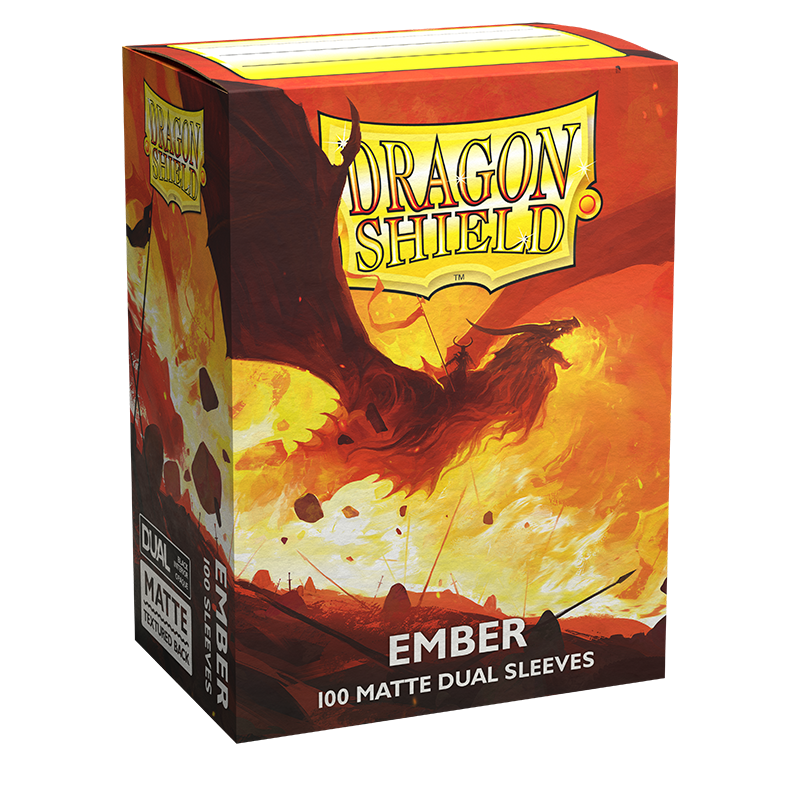 Dragon Shield : Pochettes standard 100 ct – Ember (double mat) 