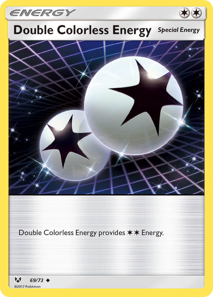 Double énergie incolore (69/73) [Soleil et Lune : Légendes brillantes] 