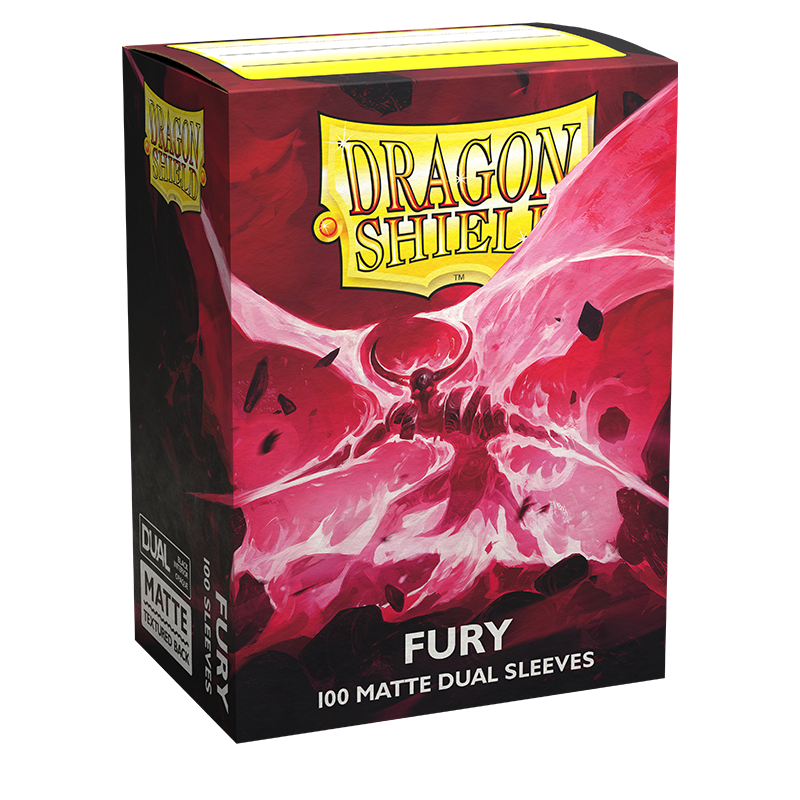 Dragon Shield : Pochettes standard 100ct - Fury (Dual Matte) 