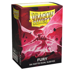 Dragon Shield : Pochettes standard 100ct - Fury (Dual Matte) 