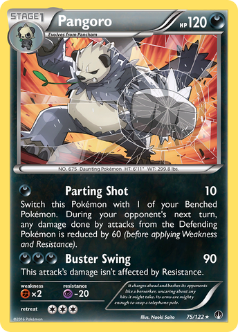 Pangoro (75/122) [XY : point de rupture] 