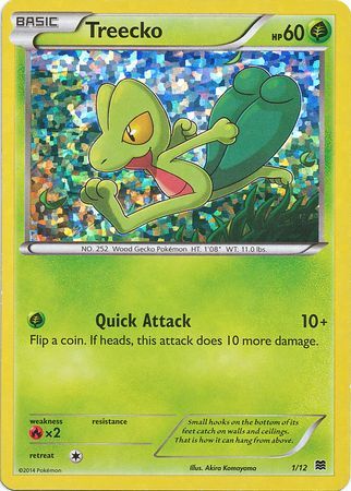 Treecko (1/12) [Promos McDonald's : Collection 2015] 