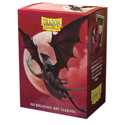 Dragon Shield : Pochettes standard brossées 100 carats - Valentine Dragons (2024) 