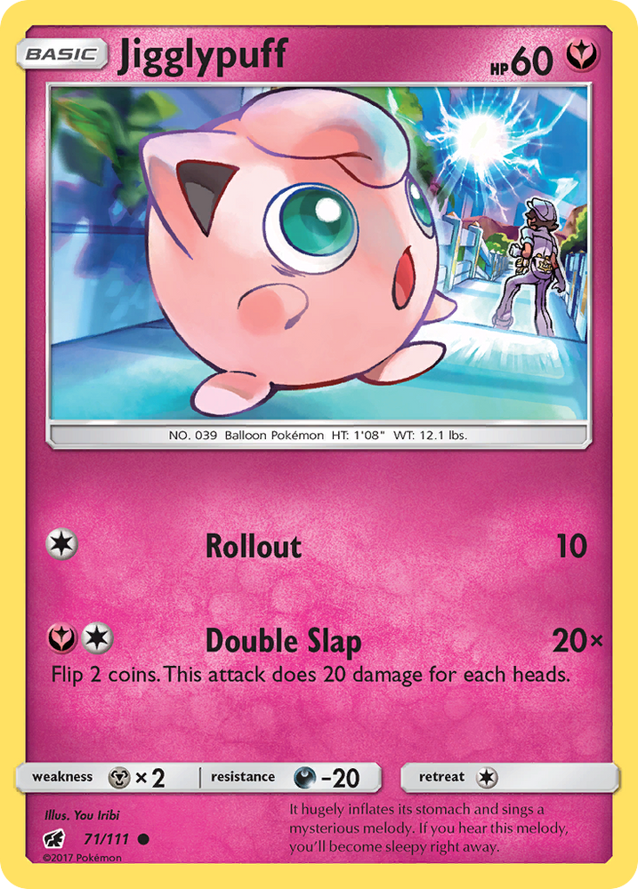 Jigglypuff (71/111) [Soleil et Lune : Invasion Pourpre] 