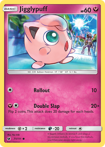 Jigglypuff (71/111) [Soleil et Lune : Invasion Pourpre] 