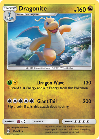 Dragonite (96/149) [Soleil et Lune : ensemble de base] 