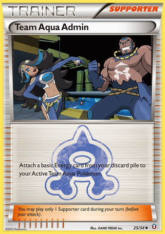 Team Aqua Admin (25/34) [XY : Double Crise] 