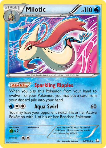 Milotic (44/160) (Exclusivité Theme Deck) [XY : Primal Clash] 