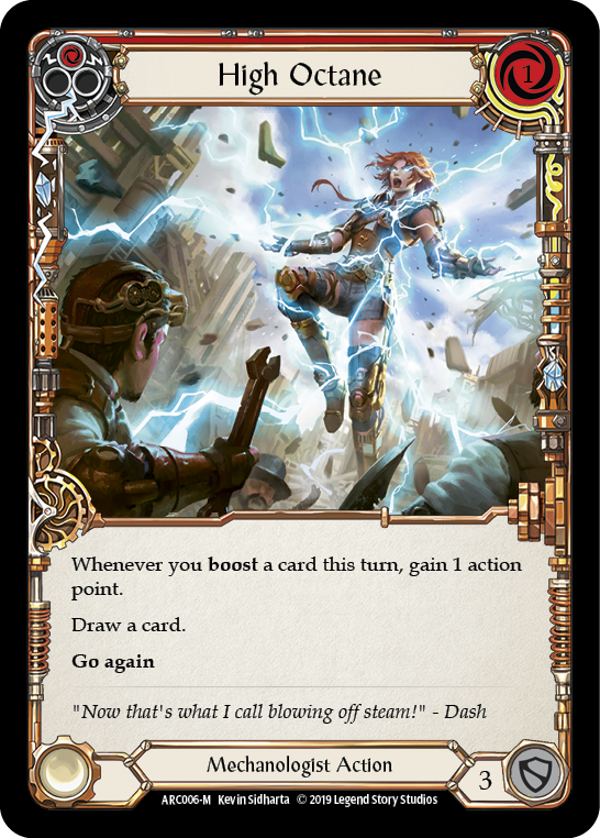 High Octane [ARC006-M] (Arcane Rising) 1ère édition Rainbow Foil 