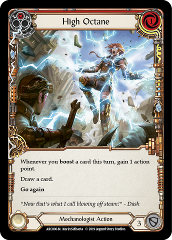 High Octane [ARC006-M] (Arcane Rising) 1ère édition Rainbow Foil 