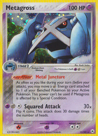 Metagross (11/101) (Thème Deck exclusif) [EX : Hidden Legends] 