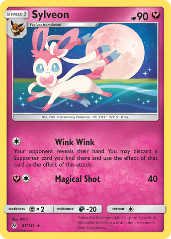 Sylveon (87/131) [Soleil et Lune : Lumière interdite] 