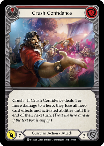 Crush Confidence (Rouge) [U-WTR063] (Bienvenue chez Rathe Unlimited) Rainbow Foil illimité 