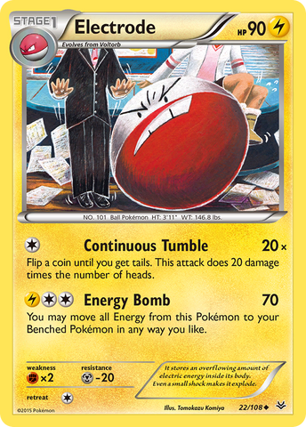 Électrode (22/108) [XY : Ciel rugissant] 