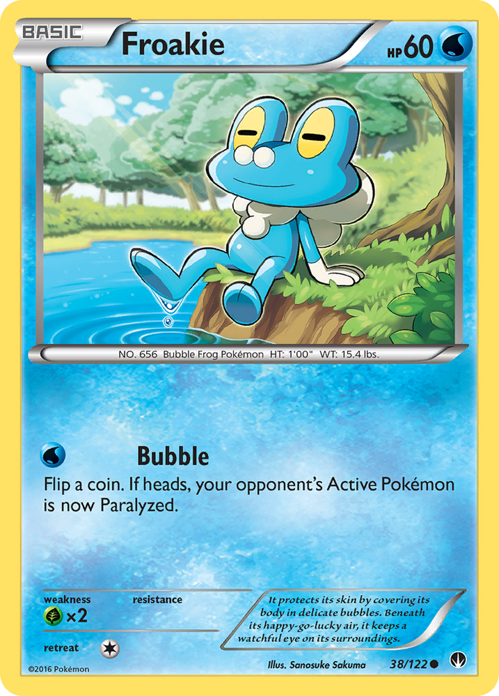 Froakie (38/122) [XY : point de rupture] 