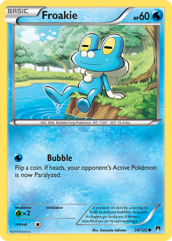 Froakie (38/122) [XY : point de rupture] 