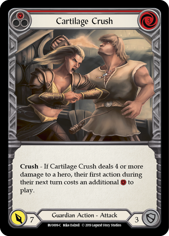 Cartilage Crush (Rouge) [BVO009-C] (Bravo Hero Deck) 1ère édition Normal 